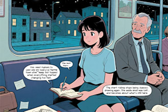 draw comic page illustration comic book pages manga panels and comic art