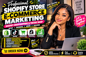 promote shopify store ecommerce marketing shopify dropshipping store tiktok shop