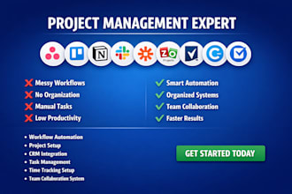 asana clockify smartsheet zoho projects notion trello slack clio workflow zapier