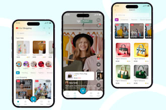 develop live commerce app, live shopping app, live store shopping app