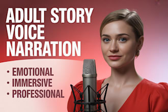 record seductive female nsfw flirty voice adult story narration