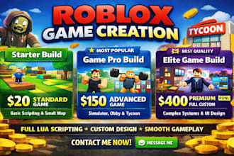do roblox full game creation, steal a brainrot, grow a garden or simulator game