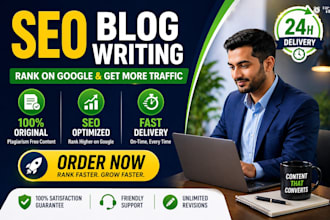 write SEO optimized blog posts with zero plagiarism