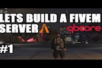 create your complete fivem gta rp server ready to launch