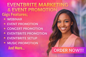 promote your event promotion, ticket sales, eventbrite marketing, facebook event