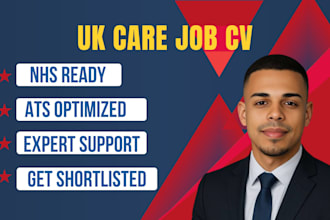write ats healthcare CV for UK care jobs and nhs roles fast