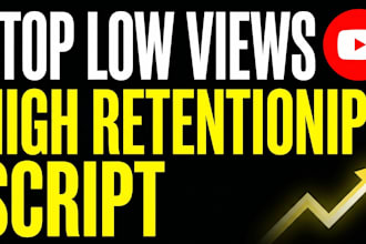 write an engaging youtube or video script for any topic or niche