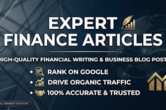 write expert fiance article to build authority and grow your traffic