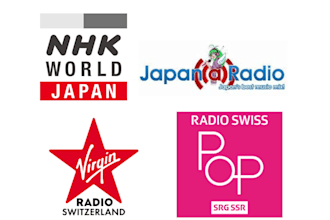 play and promote your song on japan, switzerland and ,european radio stations
