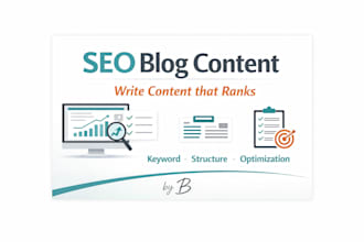 write SEO blog content