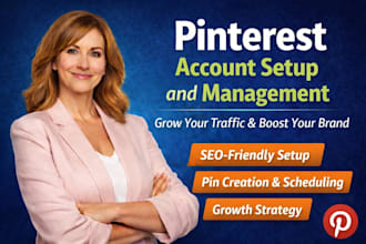 setup and manage your pinterest account for growth and traffic