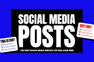 design monthly social media instagram posts and carousel design