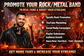 promote your rock heavy metal music organically