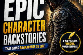 write an original character backstory or bio