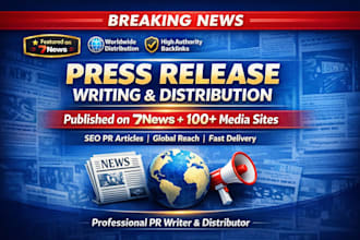 do pr, press release, pr publishing on australia local media, 7news