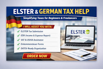 guide elster germany tax submission eÜr vat ustva for beginners and freelancers