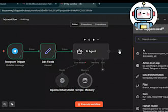 setup n8n automations, n8n ai agents, n8n workflows, telegram ai on n8n