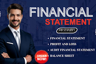 do CPA audited financial statement, profit and loss statement balance sheet gaap