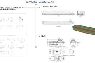 create a  ship design and construction