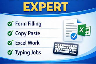 do fast data entry, form filling, copy paste, and typing