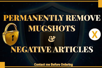 assist with mugshot removal and online reputation management