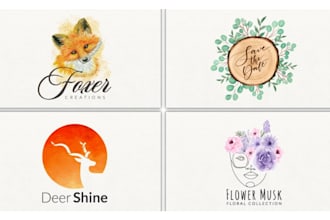 design a signature logo and complete branding kit