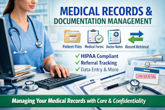 manage medical records, patient documentation, and clinical paperwork