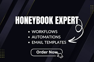 setup honeybook automations, dubsado and workflows
