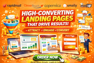 do rapidmail cleverreach copernica smaily mailup moosend landing page design