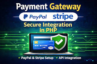 integrate paypal and stripe payment gateway in PHP website