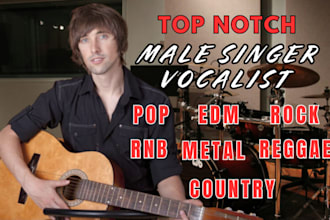 be your powerful metal singer scream rock metal singer hard rock metal vocals