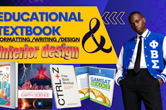 design educational textbook, workbook manuscript,  journal, curriculum plan