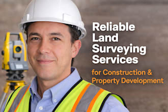 reliable land surveying services for construction and property development