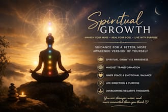 guide you in spiritual development and self awareness
