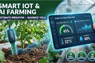design and build a smart iot plant monitoring and irrigation system