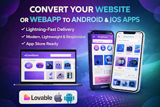 deploy and convert lovable ai, rork web apps with mobile capacitor app publish