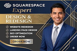 develop squarespace website or help you edit or review it