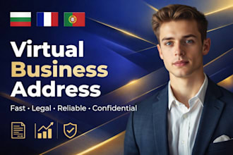 provide a US virtual address for llc business, company setup