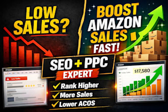 do amazon seo listing optimization, and ppc campaign management