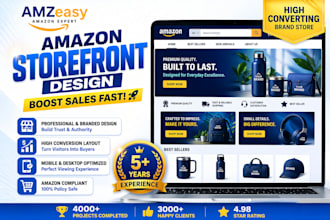 design amazon storefront, amazon brand store, a plus content  amazon ebc design