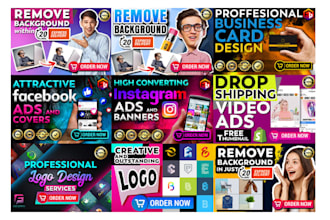 design fiverr gig thumbnail and cover
