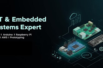 develop iot systems using esp32, arduino, raspberry pi