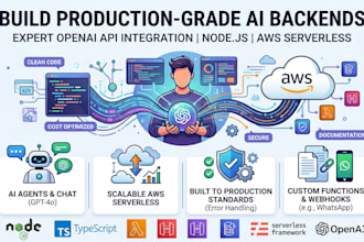 integrate openai API into your node js backend with AWS lambda