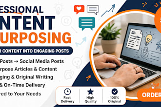 repurpose your content into engaging social media posts