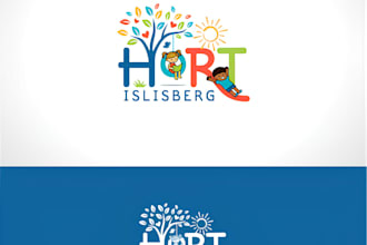 create preschool,childcare,day care and mother care custom logo design