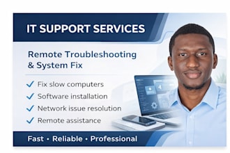 provide professional IT support and fix your computer issues