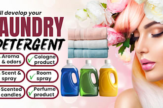 formulate laundry and cleaning detergent, soap, liquid or powder formulation