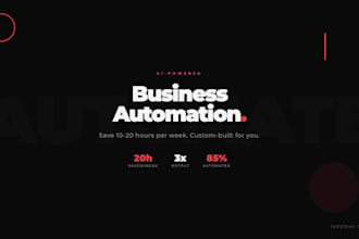 build a custom ai automation system for your business