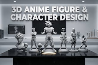 sculpt 3d printable character model,2d to 3d conversion, dnd miniature toy stl