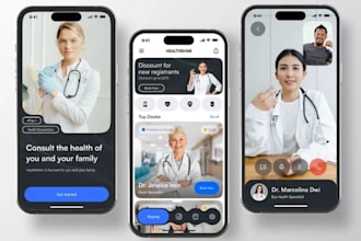 build a custom telemedicine app, doctor consultation app, and healthcare